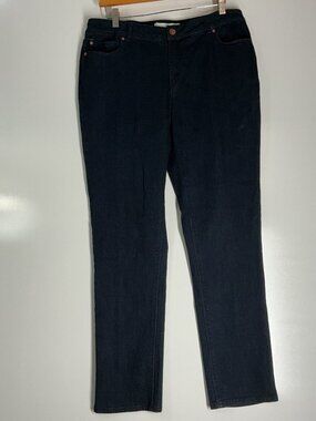 C Est. 1946 Denim Women’s Size 16 Dark Wash Straight Leg Stretch Jeans